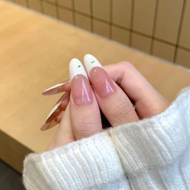 Premium Floral-Design Press-On Nägel Brehn
