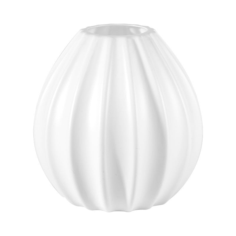 Elegante strukturierte Keramikvase Brehn