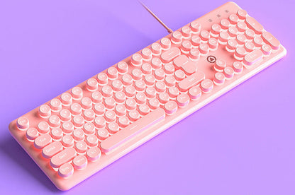 Retro Wireless Keyboard Brehn