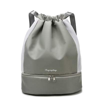 Mesh Drawstring Sport Rucksack