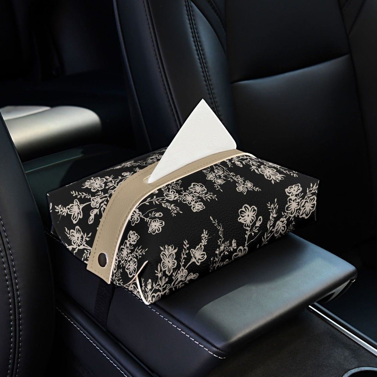 Florales Design Taschentuchbox Cover Brehn