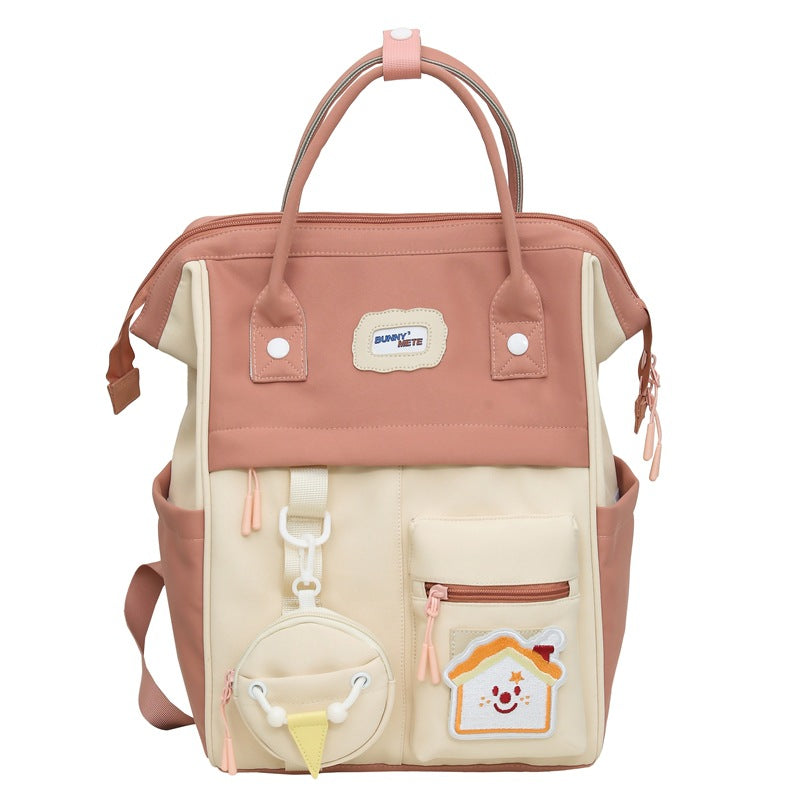Stylischer Mehrfach-Taschen-Rucksack Brehn
