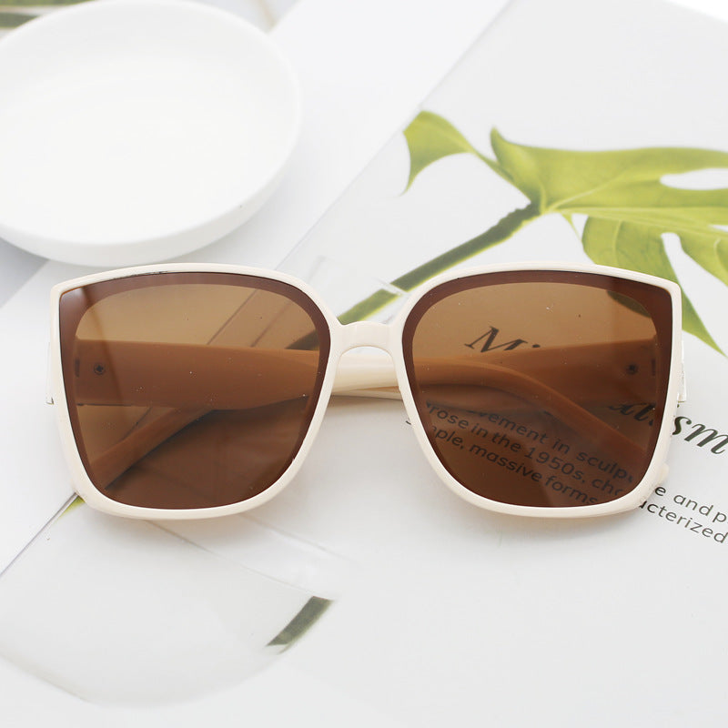 Damen Modische Oversized-Quadrat-Sonnenbrille Brehn