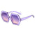 Damen hexagonale Sonnenbrille mit komfortablem Rahmen Brehn
