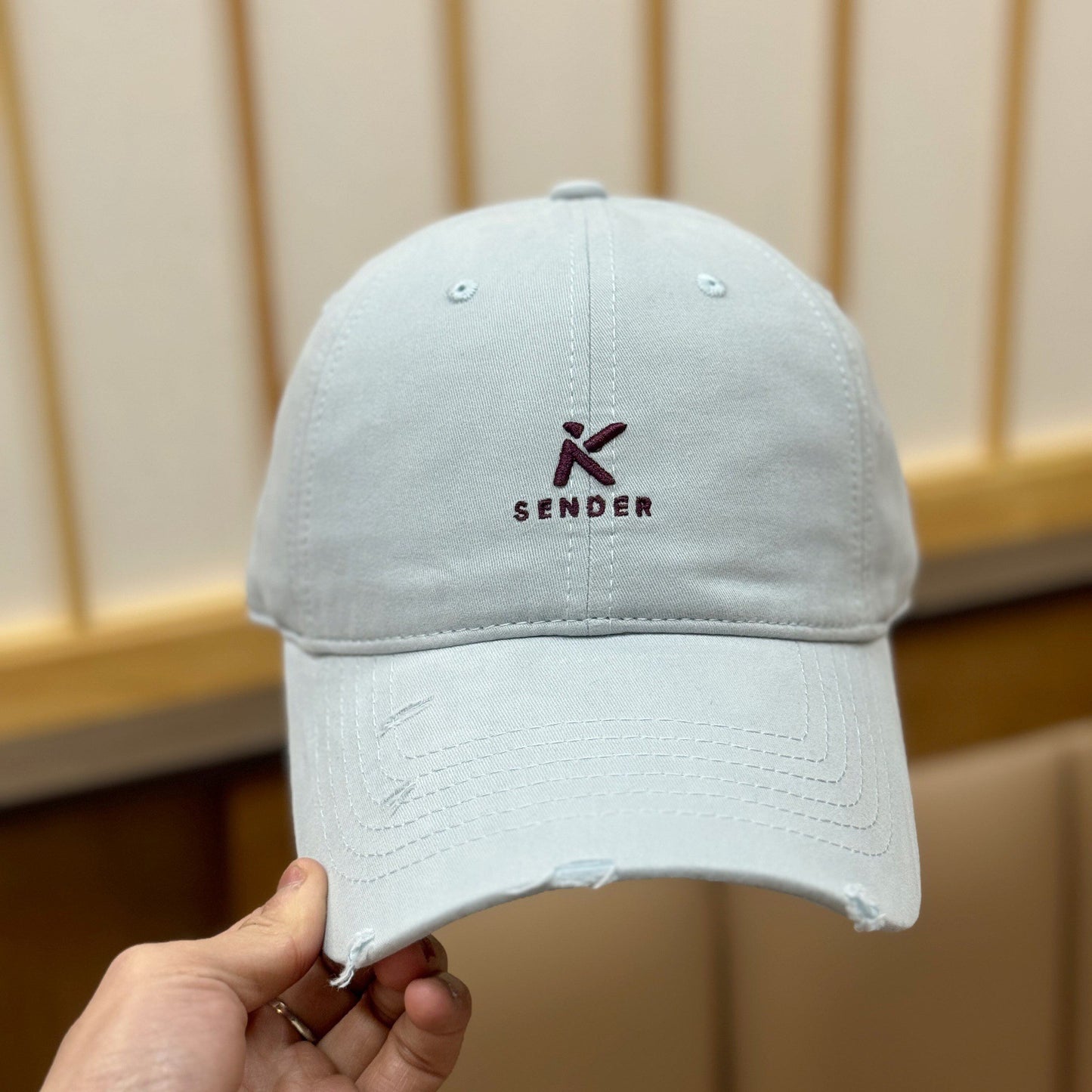 Männer Casual Distressed Baseball Cap Brehn 1784270777
