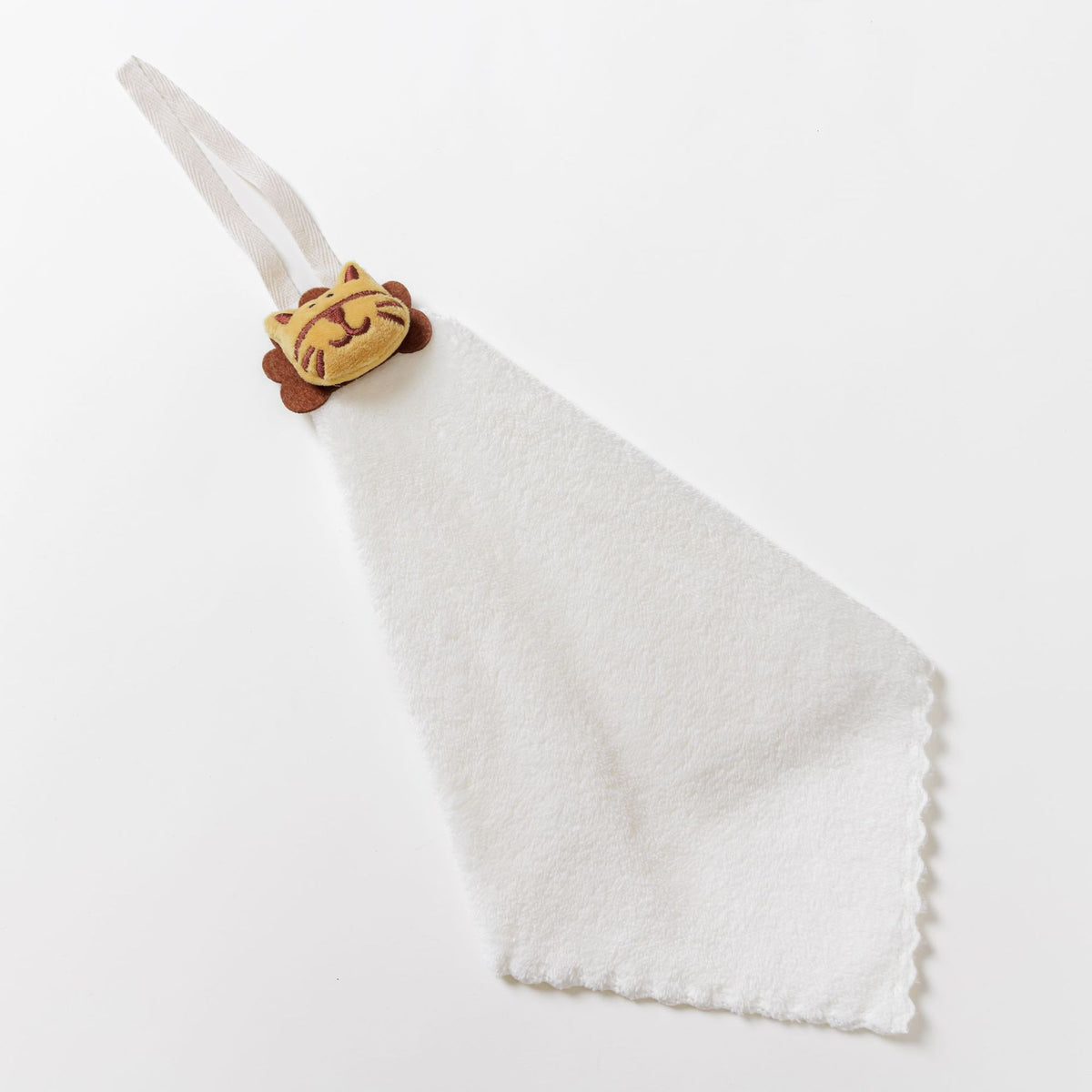 Plüsch-Maus-Hauben-Babybadetuch mit Aufhängeschlaufe