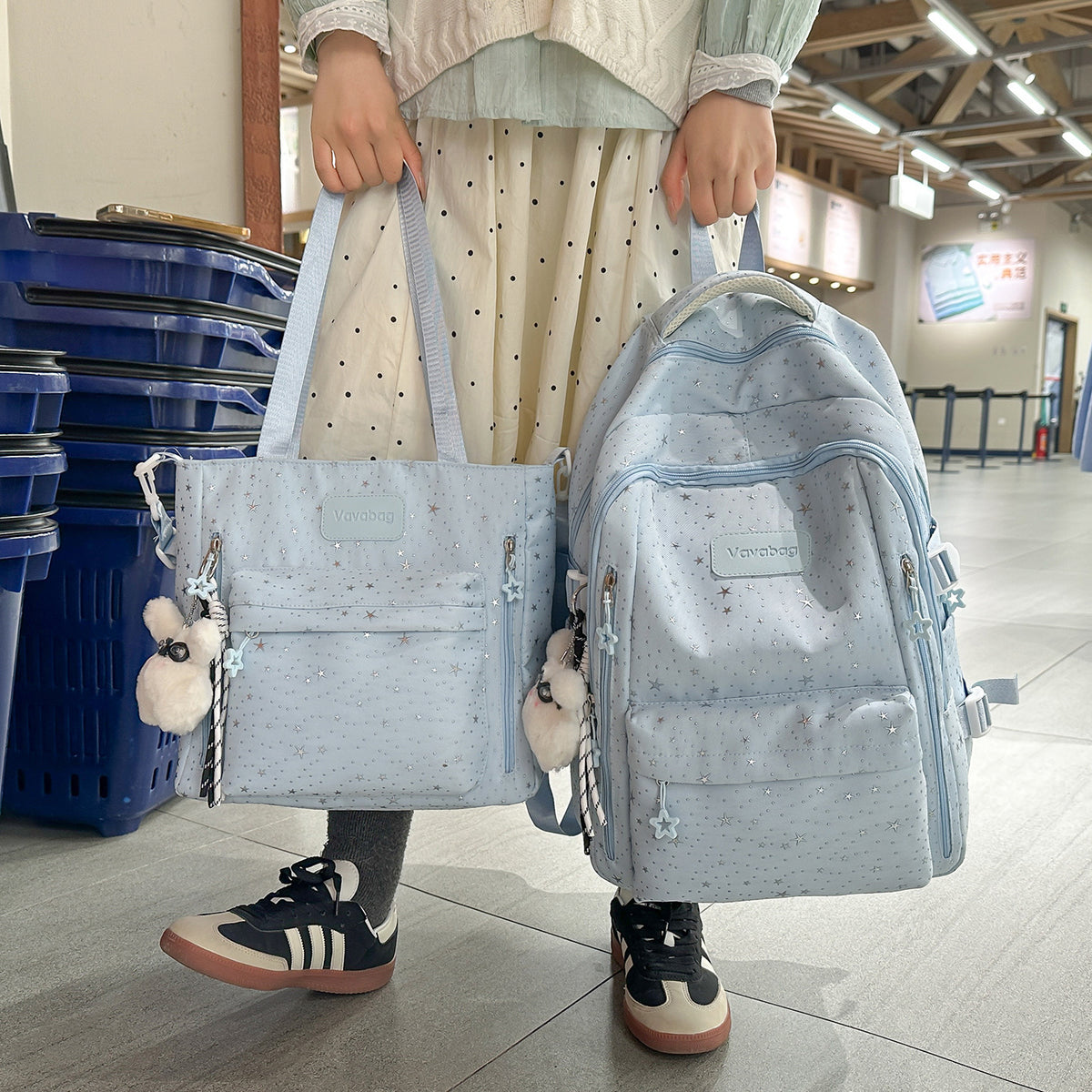 Stylischer Mehrzweck-Rucksack mit dekorativen Akzenten Brehn