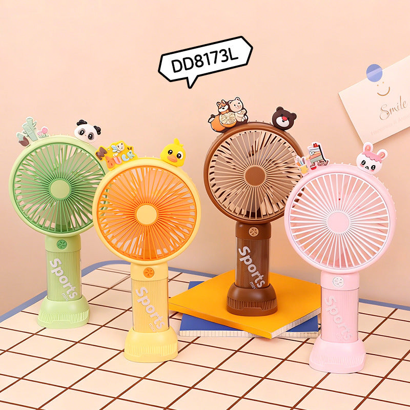 Unisex Cute Animal-Shaped Handheld Fan Brehn