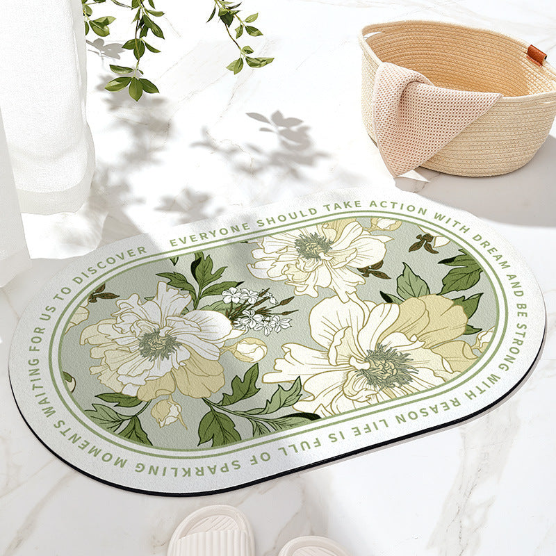 Dekorative florale Bereichsmatte Brehn