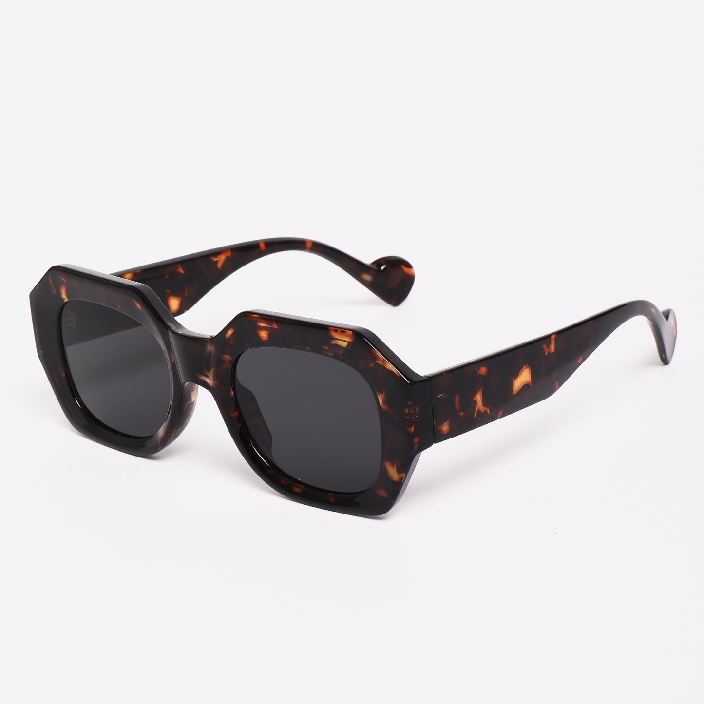Damen Sonnenbrille im einzigartigen, achteckigen Design mit polarisierten Gläsern Brehn