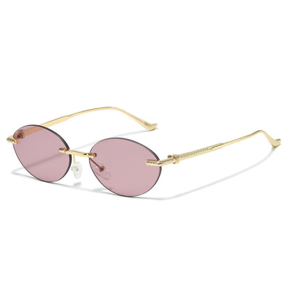 Retro-inspirierte ovale Sonnenbrille Brehn 1787812325