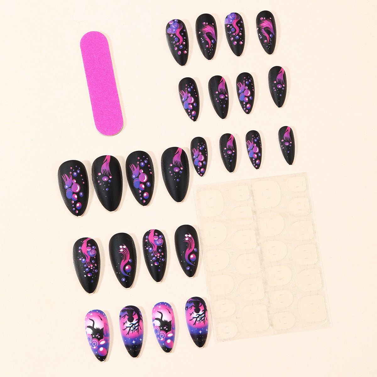 Fantasy-inspirierten Stiletto-Nagelart-Erweiterungen Brehn