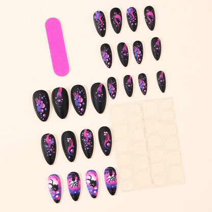 Fantasy-inspirierten Stiletto-Nagelart-Erweiterungen Brehn