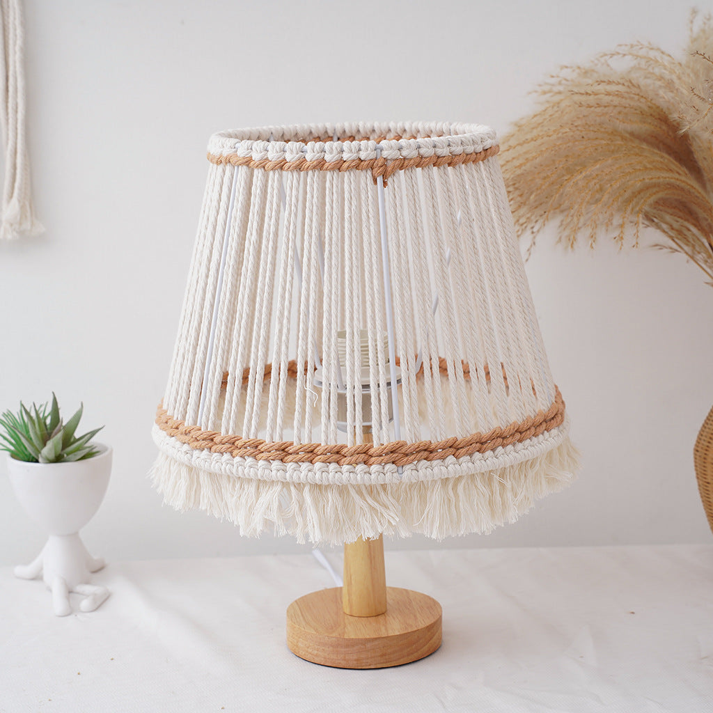 Bohemian Makramee Tischlampe Brehn