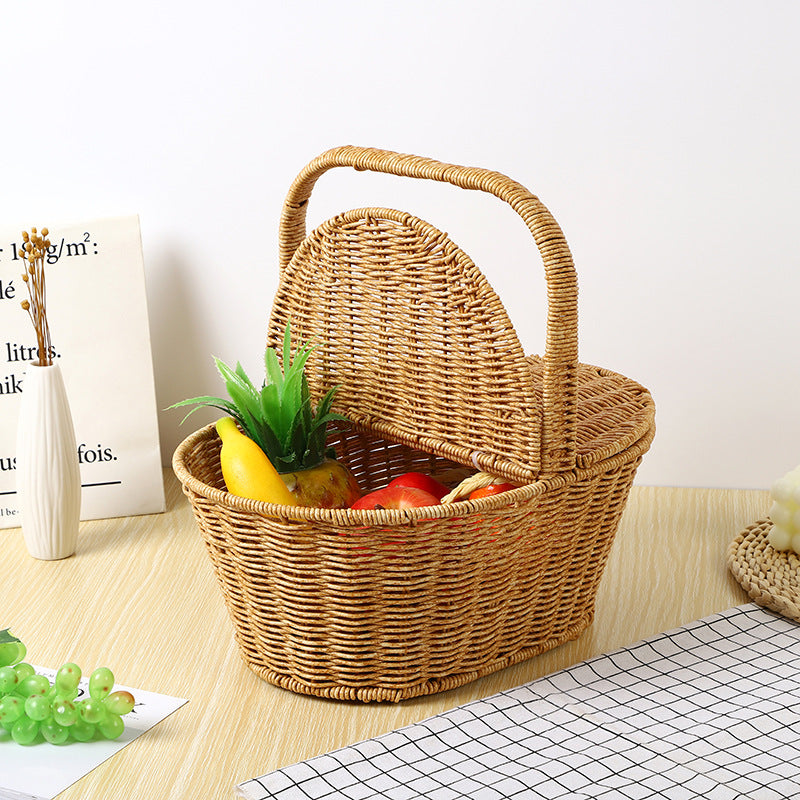 Woven Picnic Basket Brehn