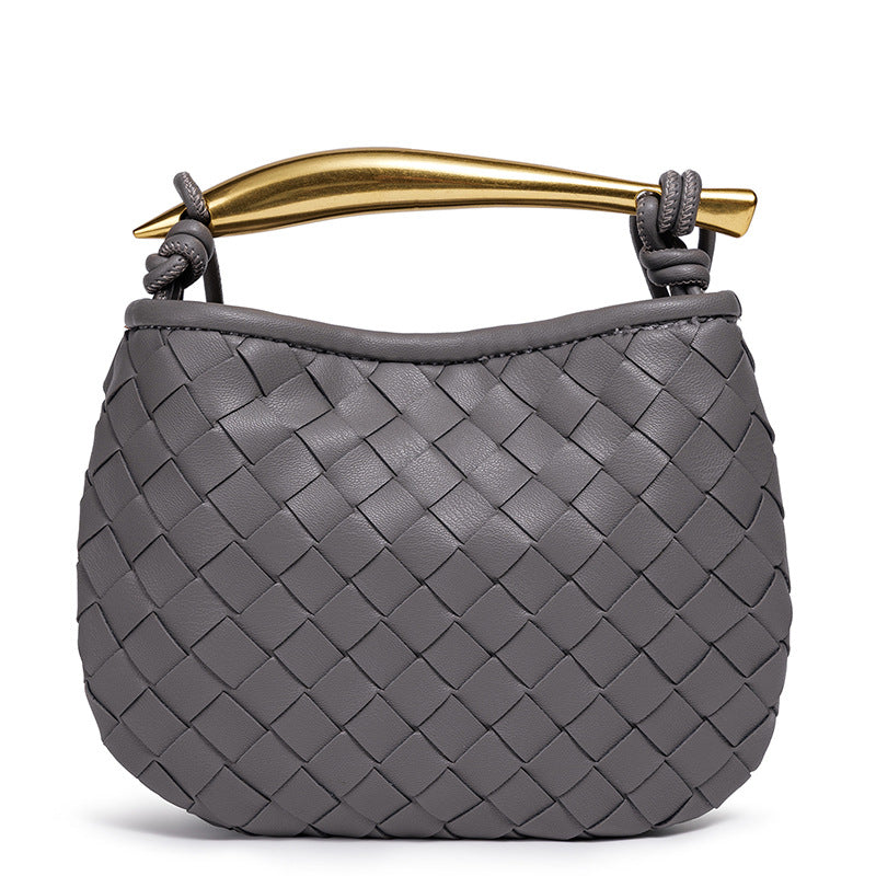 Stilvolle geflochtene Handtasche Brehn