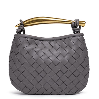 Stilvolle geflochtene Handtasche Brehn