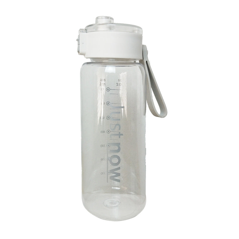 Unisex BPA-freie Wasserflasche mit Messskala Brehn