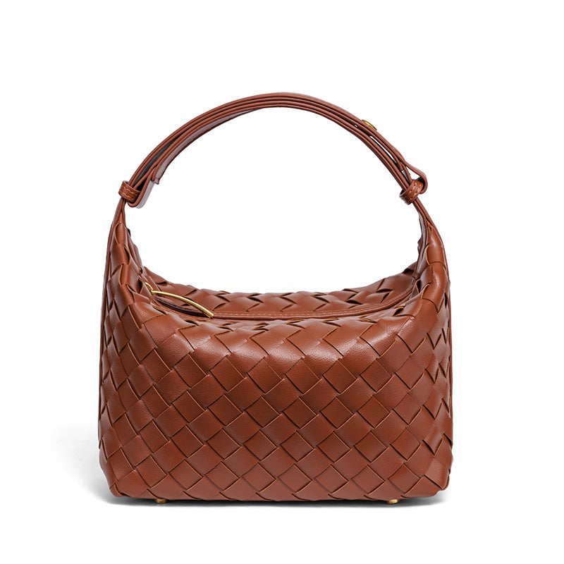Gewebte Leder-Handtasche Brehn