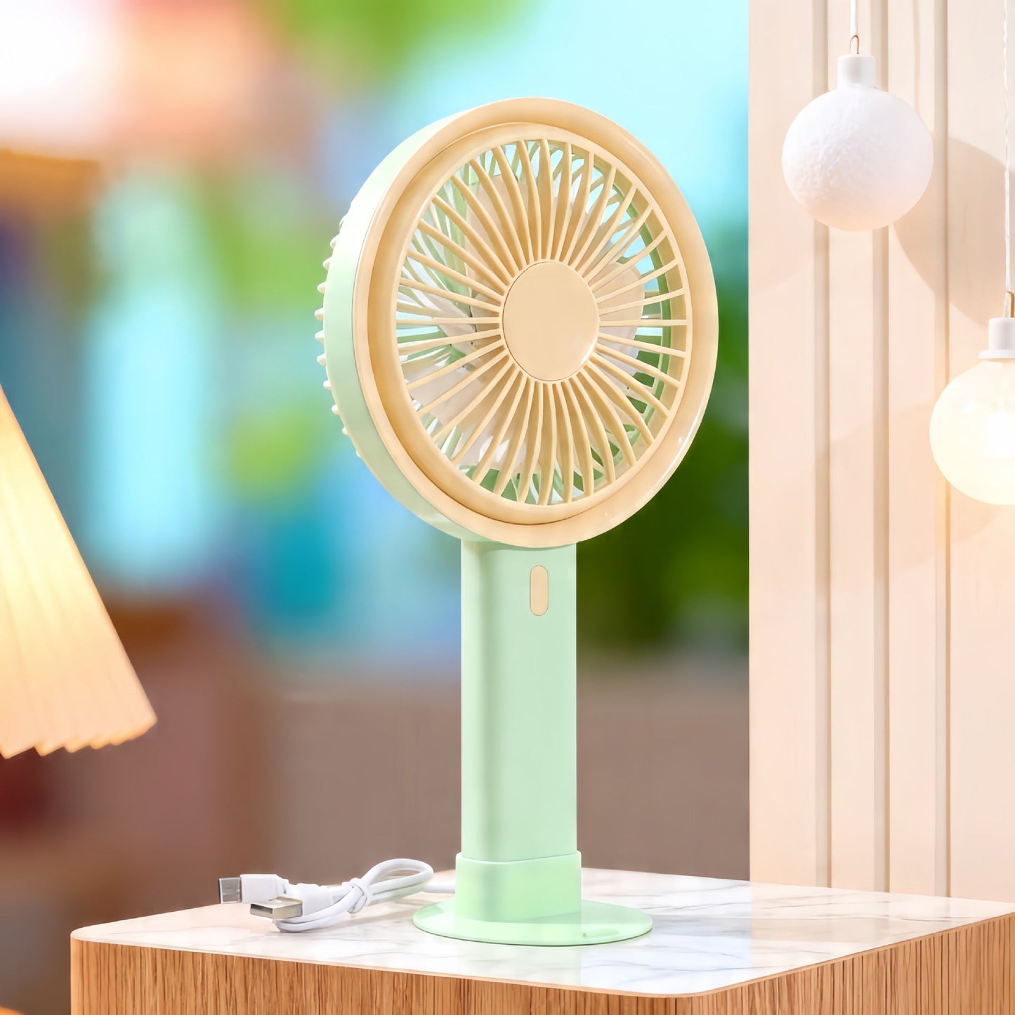 Damen Tragbarer Tischventilator mit Eleganter Steuerung Brehn