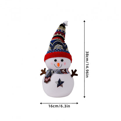 Dekorative Schneemann Figur Brehn