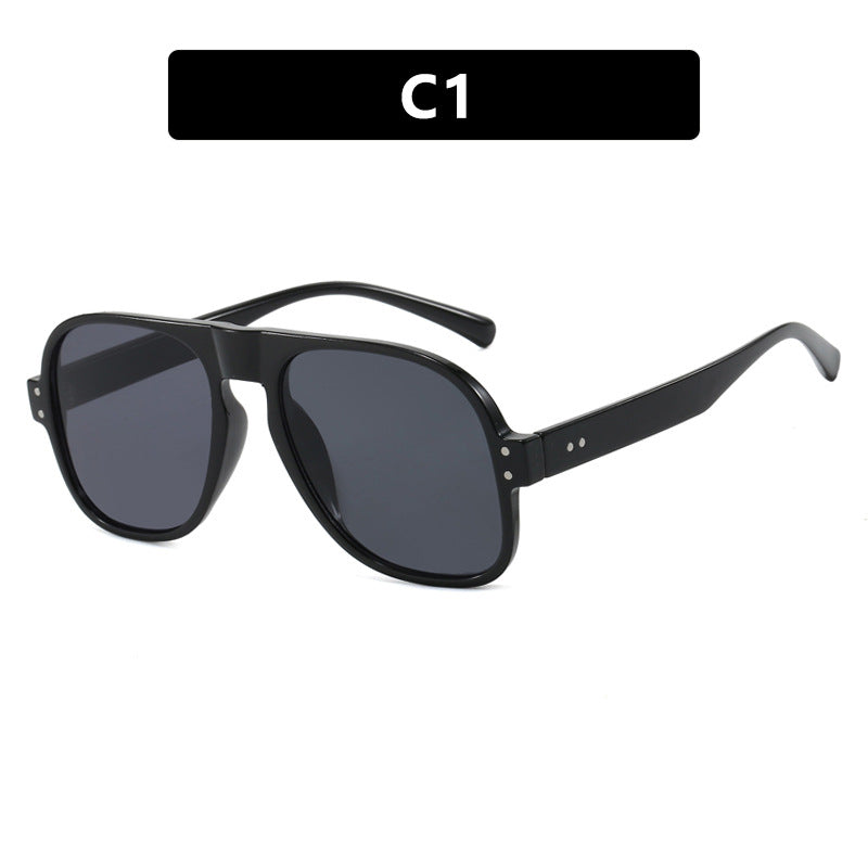 Damen modische quadratische Sonnenbrille mit robustem, UV-Schutz Brehn