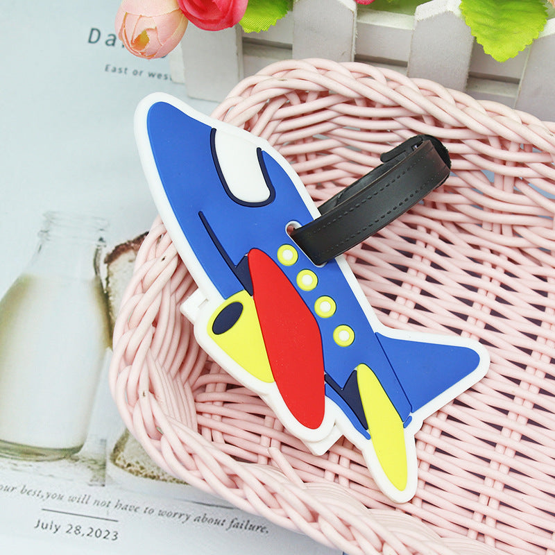 Unisex Gepäckanhänger im kreativen Flugzeugdesign Brehn