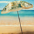 Damen Strand-Sonnenschutzschirm mit elegantem Fransen-Design Brehn