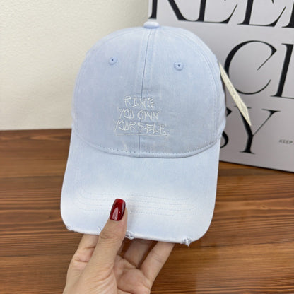 Frauen Vintage Motivational Baseballkappe Brehn