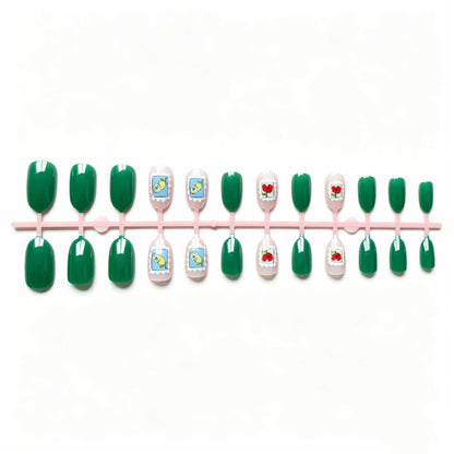 Verspielt Stamp-Inspirierte Nagelkunst Set