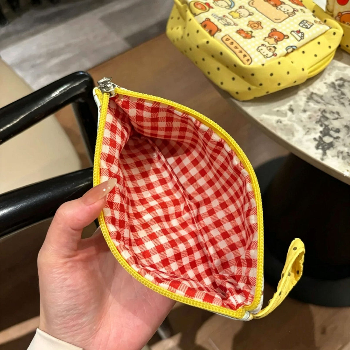 Weiches Plüsch-Mäppchen