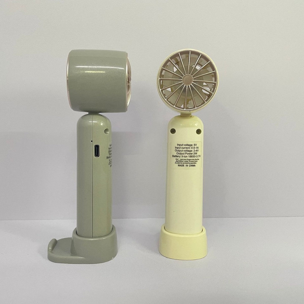 Unisex Tragbarer Handventilator mit mehrfachen Geschwindigkeitsstufen Brehn