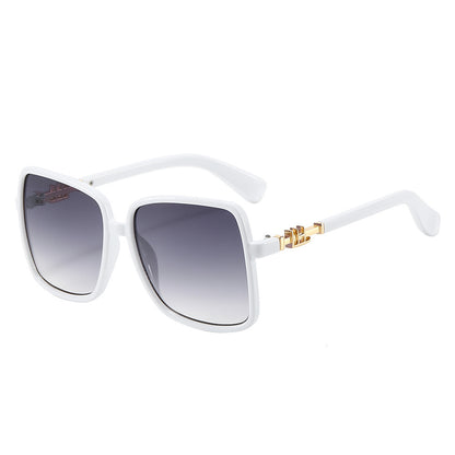 Damen Sonnenbrille mit großem Rahmen und Farbverlauf Brehn