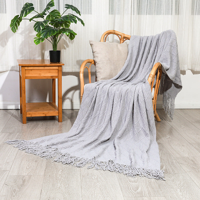 Kuschelige elegante Wurfdecke