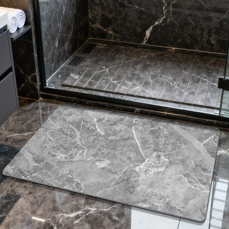 Marmor Textur Badezimmermatte Brehn