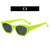 Trendy Katzenauge Sonnenbrille mit auffälligen Rahmen