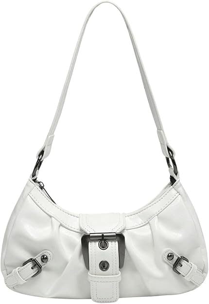 Schultertasche mit Trendigem Design und Dekorativem Schnallenverschluss Brehn