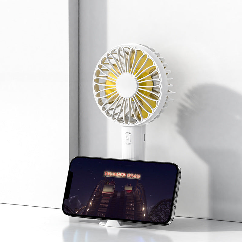 Tragbarer Tischventilator mit Usb-Aufladung und Flexibel Einstellbarem Neigungswinkel Brehn