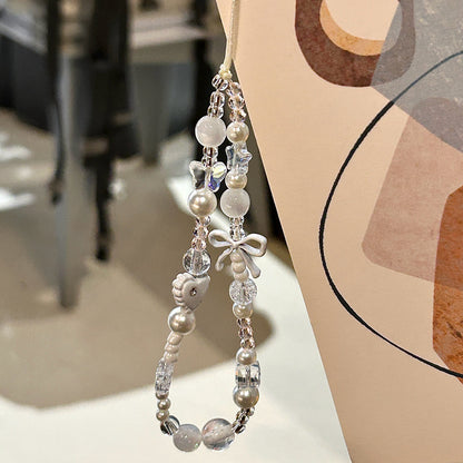 Elegante Perlen Brillen Kette Brehn