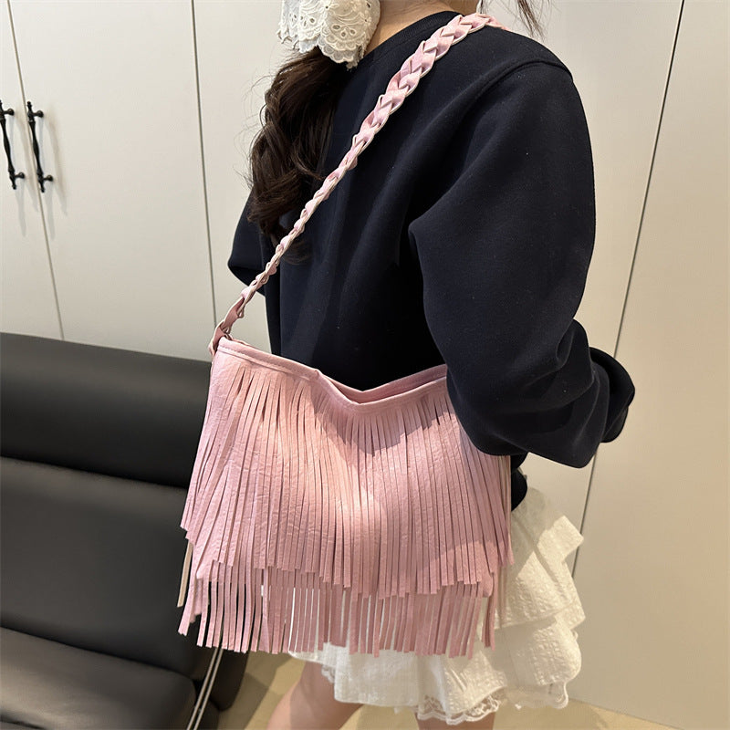 Bohemian Fransen Schultertasche Brehn