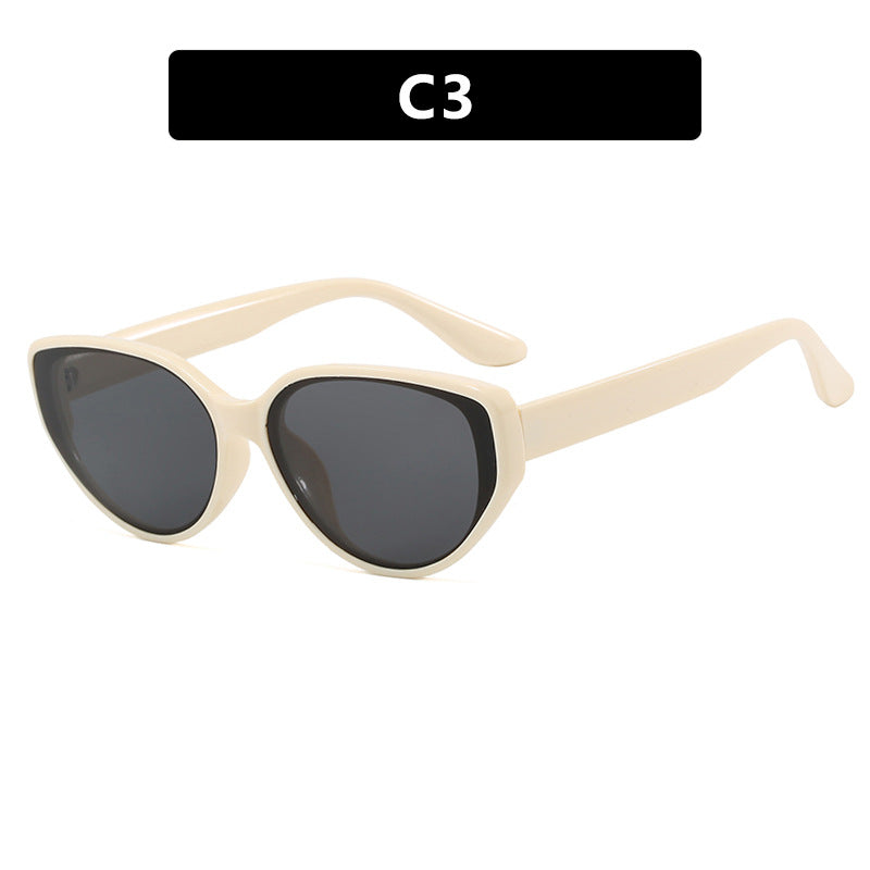 Damen Cat-Eye Sonnenbrille mit modischem Schildkrötenmuster und UV-Schutz Brehn