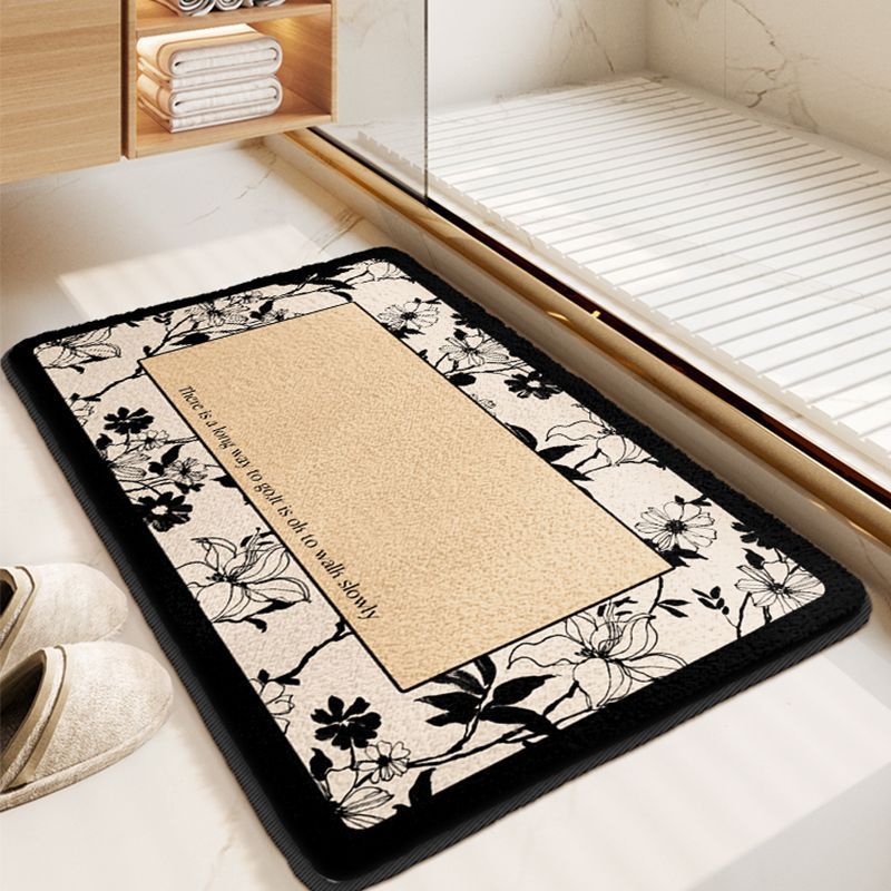 Weicher Blumendesign Badteppich Brehn