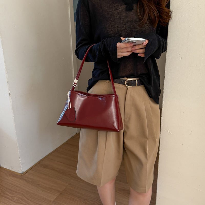 Elegante strukturierte Handtasche