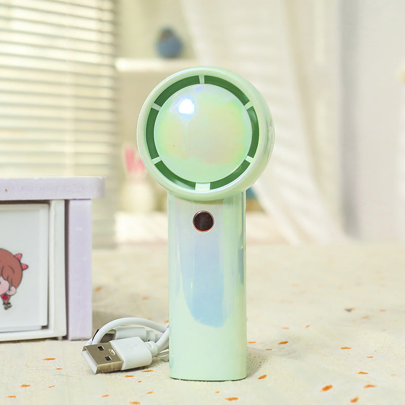 Damen Tragbarer Mini-Handventilator mit USB-Ladefunktion und flexiblem Design Brehn