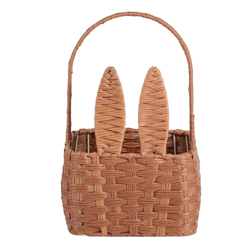 Damen dekorativer Korb mit Hasenohr-Design Brehn