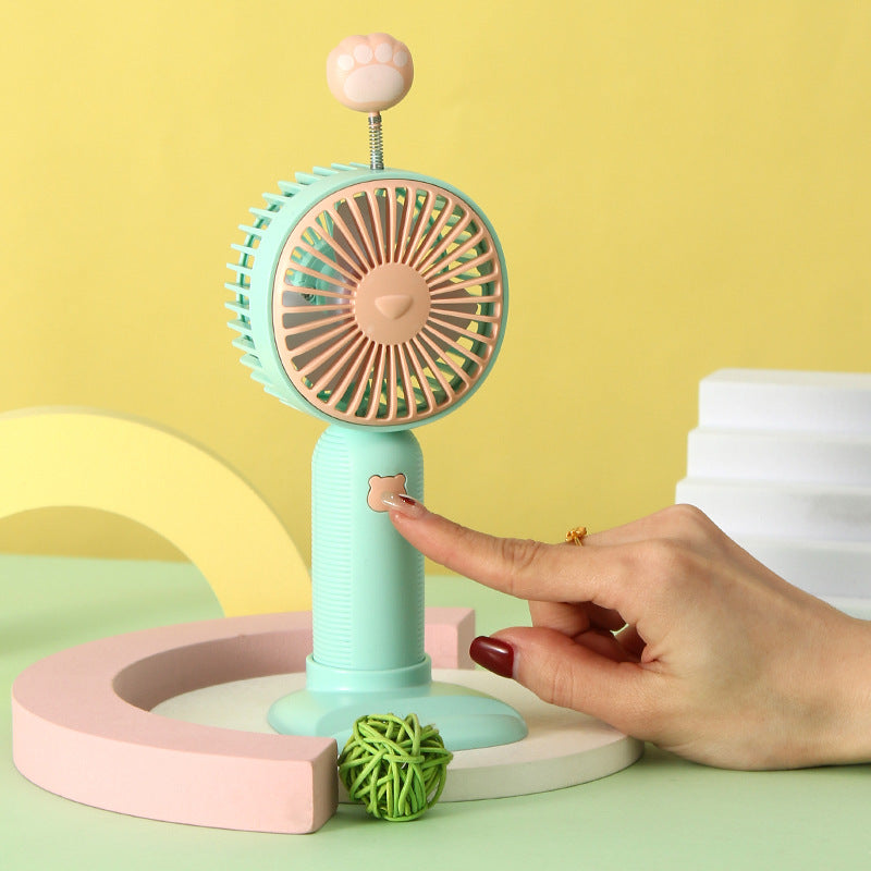 Damen Tragbarer Handventilator im verspielten Schnecken-Design Brehn