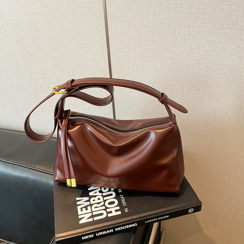WoModern Minimalist Lederhandtasche Brehn