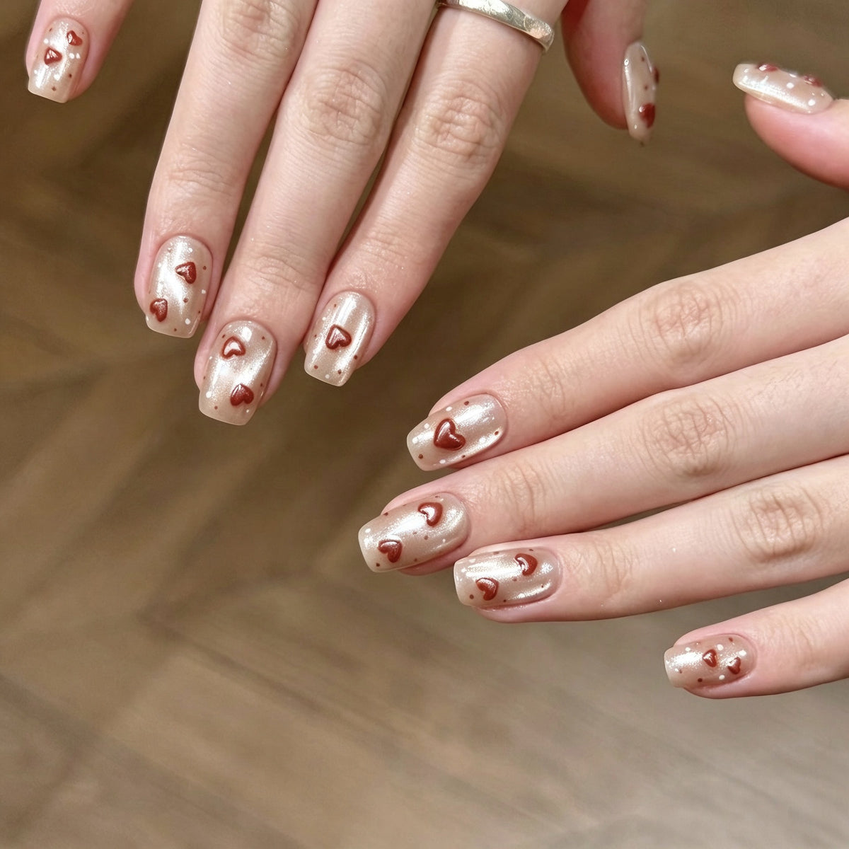 Herzdesign Press-On Nagelkunst