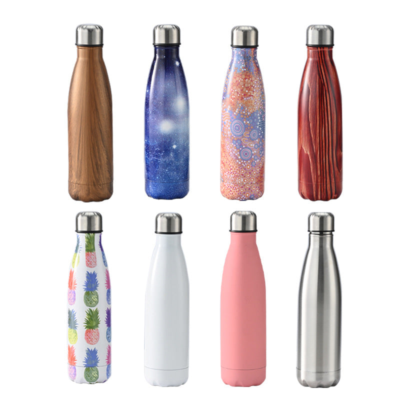 Damen isolierte Edelstahl-Trinkflasche mit ergonomischem Design Brehn
