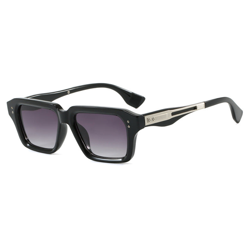 Damen stilvolle quadratische Sonnenbrille mit luxuriösem Schildkrötenmuster und strapazierfähigem Rahmen Brehn